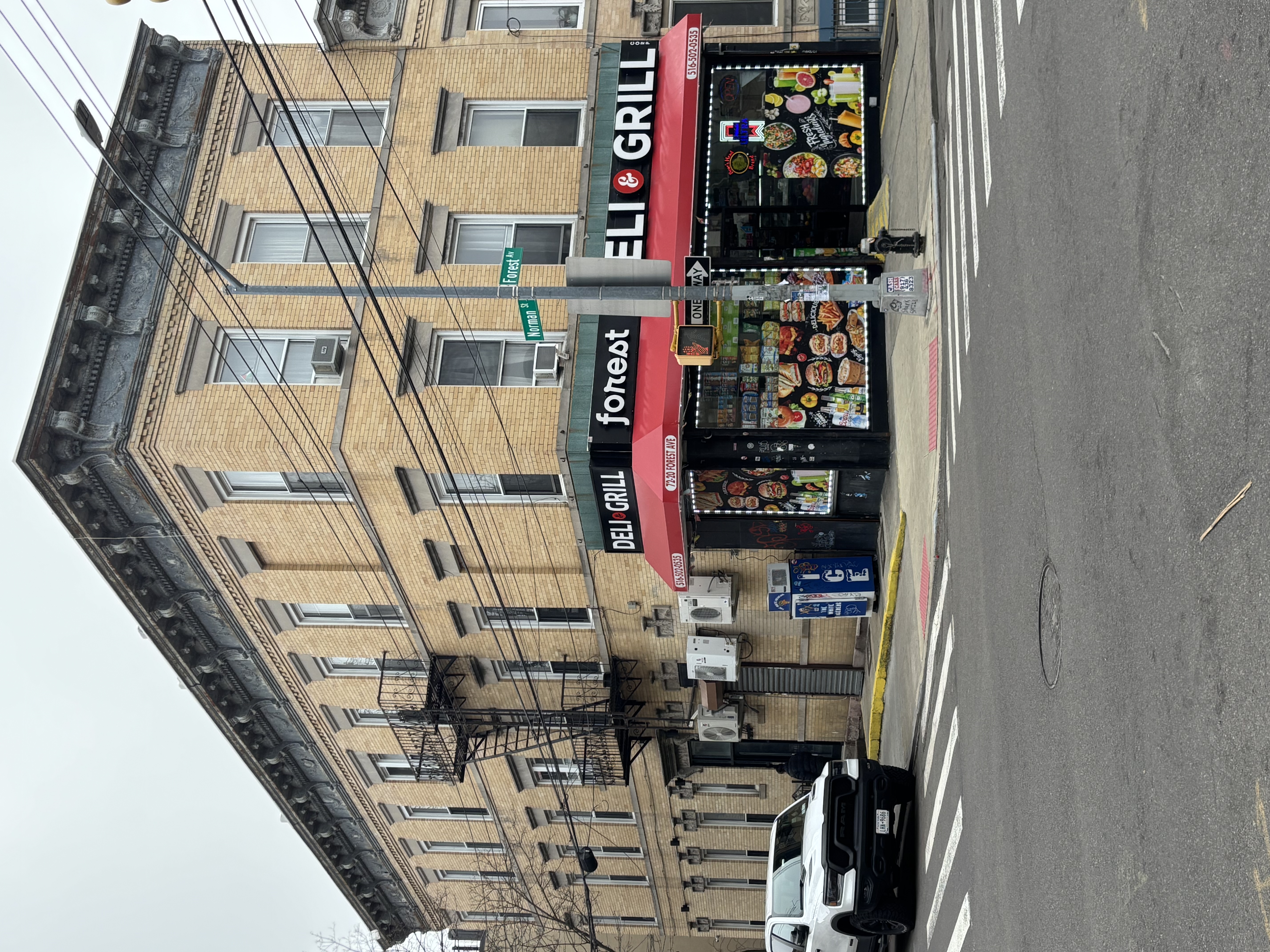 Mixed-use building on Forest Ave, Ridgewood